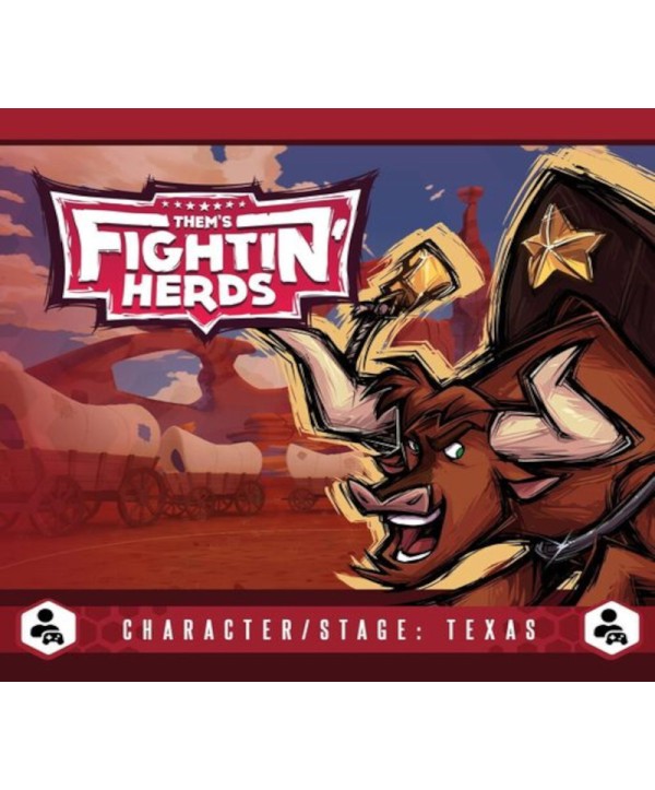 Them s Fightin Herds - Character/Stage: Texas DLC Steam Key GLOBAL